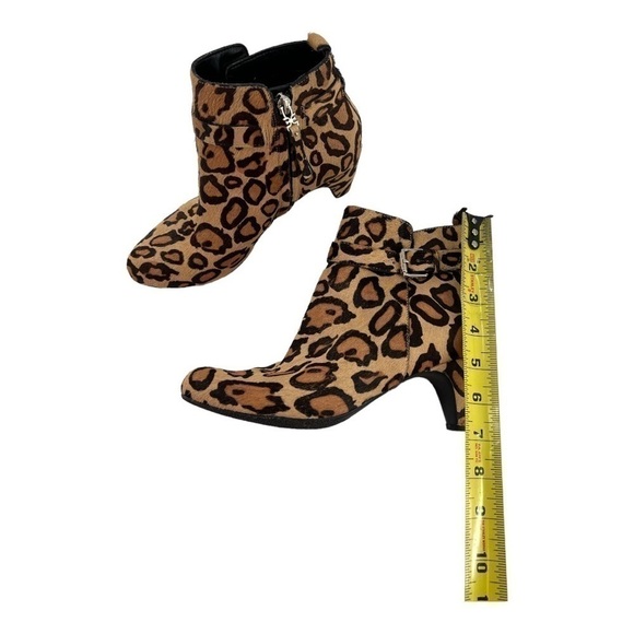 Sam Edelman Mandi Animal Print Bootie Size 7.5 M - Picture 8 of 15